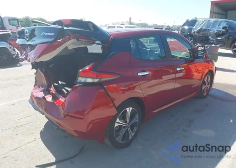 2018 Nissan Leaf Sv z USA, uszkodzony, nr VIN 1N4AZ1CP9JC307780
